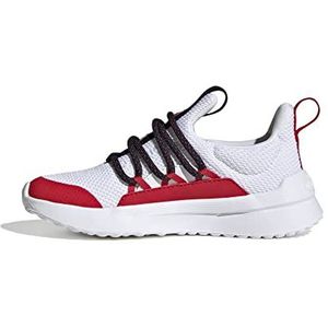 adidas Lite Racer Adapt 5.0 K, sneakers, Ftwr White/Ftwr White/Better Scarlet, 38 2/3 EU, Ftwr White Ftwr White Better Scarlet