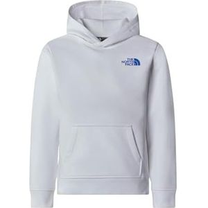 THE NORTH FACE Unisex Redbox Regular P/O Sweatshirt met capuchon voor kinderen, Tnf Wit, 7-8 jaar