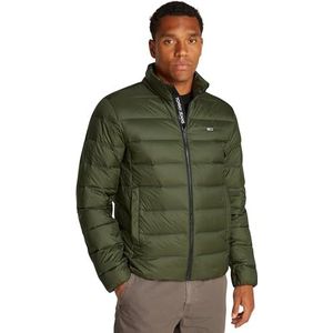 Tommy Jeans TJM LT DOWN JACKET EXT DM0DM20658 Puffer Jacket voor heren, groen (fatigue green), XS, Groen (Vermoeidheid Groen), XS