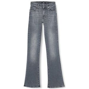 7 For All Mankind Bootcut Slim Illusion Jeans voor dames, grijs, 23W x 23L