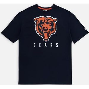 NFL Games Slogan Oversized T-Shirt Chicago Bears NSN Navy