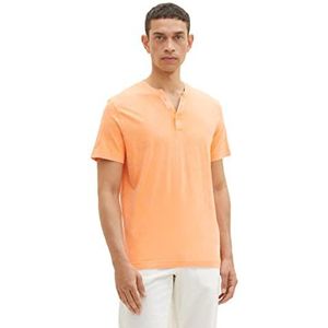 TOM TAILOR Heren 1036433 T-shirt, 22195-Fruity Melon Orange, 3XL, 22195 - Fruity Melon Orange, 3XL