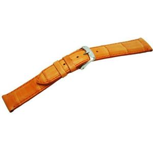 Morellato Leren armband voor herenhorloge AMADEUS oranje 22 mm A01U0518339086CR22, oranje