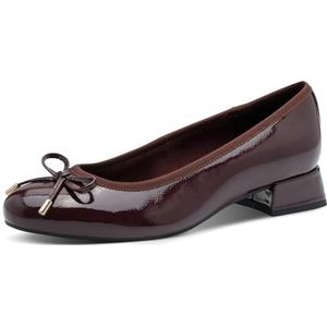 Marco Tozzi Dames 2-22208-43 Pumps, Bordeaux Pat, 38 EU