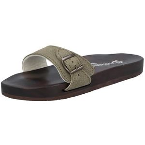 Berkemann Unisex originele sandaal houten schoen, groen, 45 1/3 EU