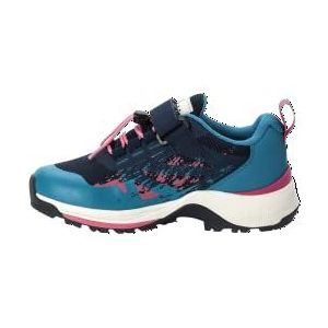 Jack Wolfskin uniseks-kind Vili Hiker Texapore Low K Low-Top Trainers, Dark Sea, 38 EU