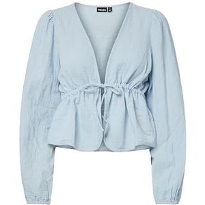 Blouse - Effen - Blouseshirt - Lange Mouw - Normale Pasvorm