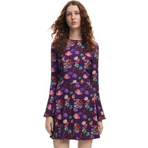 Vest_Flower SCRIBB, 3048 LILA FLANDE, L, rood, L