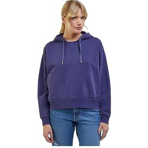 Lee Relaxed Hoodie, blueberry, XS