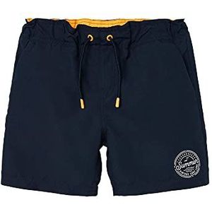 NAME IT Jongens Nkmzads Shorts Noos Swim Trunks, Dark Sapphire, 140 cm
