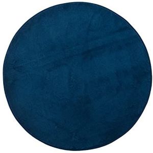 Gözze Badtapijt, rond, diameter 110 cm, RIO PREMIUM, donkerblauw, 100000-110000-51