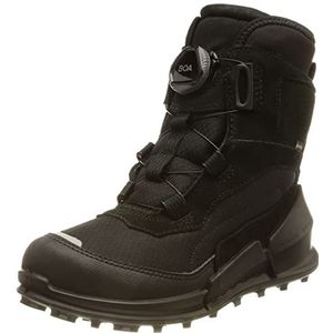 ECCO Biom K2 Mid-Cut Boot voor jongens, zwart, 27 EU