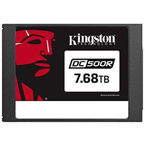 Kingston Data Centre DC500R Solid-State harde schijven Lees-Centric 7680 GB