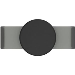 Popsockets Popgrip Slide - Niet-Klevende Popgrip Voor Iphone X/Xs Siliconen Hoesje - Black Haze