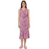 Cecil - Gedessineerde Midi-jurk - Roze - Dames - XXL