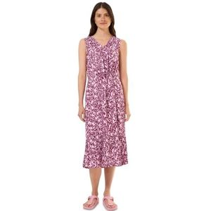Cecil - Gedessineerde Midi-jurk - Roze - Dames - XXL