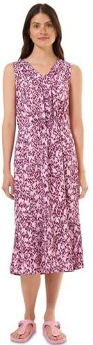 Cecil - Gedessineerde Midi-jurk - Roze - Dames - XXL