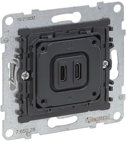 Stekker - USB Type C - Kunststof - IP40 - IK04