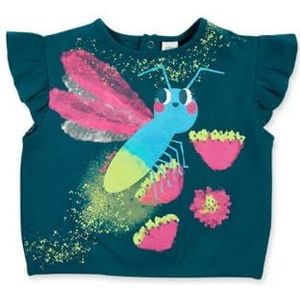 Tuc Tuc Mouwloos T-shirt voor baby's en peuters, Donker Groen, 6 jaar