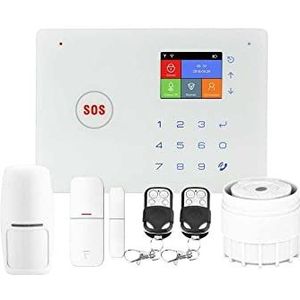 LIFEBOX - Alarmsysteem voor het netwerk huis – 2 keer meer veiligheid WLAN en GSM Amazon – uitbreidbaar alarm, zonder abonnement en verbonden – beveilig je huis eenvoudig