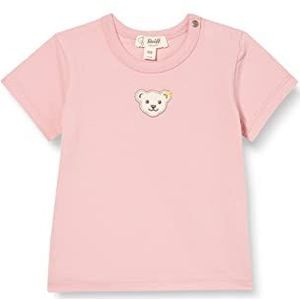Steiff Uniseks baby korte mouwen GOTS T-shirt, Bridal Rose, 68 cm