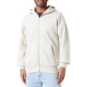 ONLY & SONS Onsdan Life RLX Heavy Zip Hoodie Noos Sweatshirt-jack voor heren, Zilvervoering., M