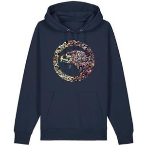COMPAGNIE DE CALIFORNIE Sweatshirt om aan te trekken voor kinderen, 12 jaar, marineblauw, ontspannen, Blauw, 12 Jaar