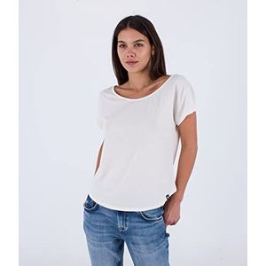 Womens Oceancare Laser Cut T-shirt met korte mouwen