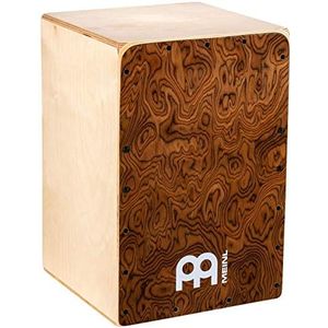 Meinl Percussion Cajon Box Drum met interne snares — MADE IN EUROPA — Perfect voor akoestische muziek, Baltisch berkenhout, 2 jaar garantie (SC80BW)