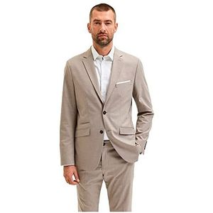 Blazer - Slim Fit - Kerkrektsel - 49% Polyester Gerecycled, 48% Viscose, 3% Elastaan