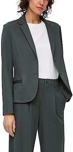 S.Oliver Getailleerde Blazer Antraciet