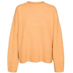 VMBOOM LS O-Neck Pullover GA NOOS, Sunburst/Detail: melange, XS