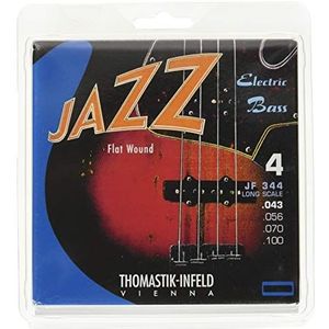 Jazz Bass Flat Wound Set 43-100