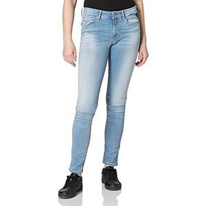 Replay New Luz Hyperflex Re-Used Xlite Jeans voor dames, 010, lichtblauw, 24W x 32L