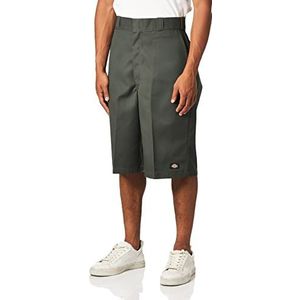 Dickies heren 13 inch multifunctionele Pocket werk Shorts, groen (olijfgroen), 38 UK