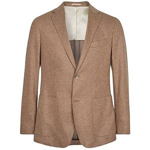 HACKETT LONDON Mens TAN JERSEY FLANNEL Jacket, 869TAN, 48