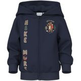 NAME IT - NMMVOLTINUS - Tussenjas - Marineblauw - Met Rits en Capuchon