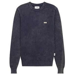 Wrangler - 112364288 - Trui - Zacht - Normale Pasvorm - Wafeltextuur