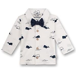 Sanetta Baby Jongens Shirt, ivoor, 80 cm