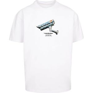 Mister Tee Herren T-Shirt CCTV Oversize Tee white S