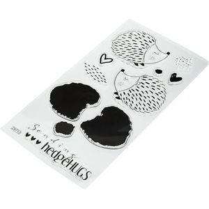 Sizzix gelaagde heldere stempels set 10PK Hedgehugs van Lisa Jones | 665830 | Hoofdstuk 4 2022