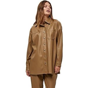 Peppercorn Dames Jamilla Shirt Jacket, Sepia Tint, XL