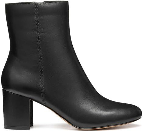 Geox - Virnilisa 65 - Dameslaarzen - Zwart - Hielhoogte 6,5 cm