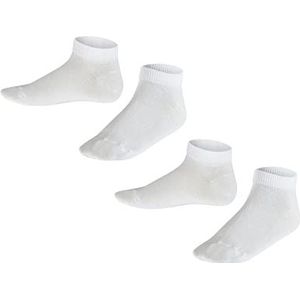 FALKE Uniseks-kind Korte sokken Happy 2-Pack K SN Katoen Kort eenkleurig Multipack 2 Paar, Veelkleurig (Sortiment 0020), 39-42