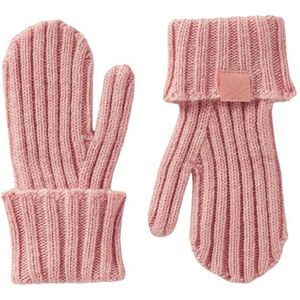 United Colors of Benetton Gebreide handschoenen 126WGG008 knopen, roze, 90 kinderen, Roze, 90 cm