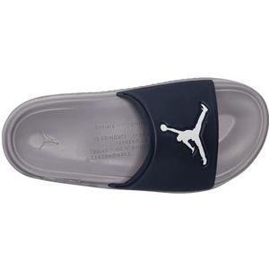 Nike Heren Jordan Jumpman Slide Slipper, Midnight Navy/White, 44 EU, Midnight Navy White, 44 EU
