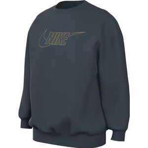 Nike Club Sweatshirt Deep Jungle/Metallic Goud 140