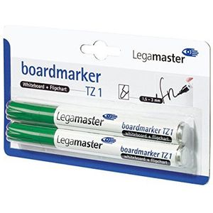 Legamaster Board marker TZ 1 groen, blister van 2