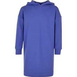 Urban Classics Meisjes-capuchontrui voor meisjes, oversized terry hoody, casual jurk van biologisch terry, verkrijgbaar in 2 verschillende kleuren, maat 110/116 tot 158/164, paars, 146/152 cm