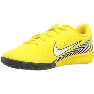 NIKE Unisex Kids Jr. Vapor XII Academy Neymar Ic Voetbal Schoenen, Geel Amarillo Wit Zwart 710, 34 EU